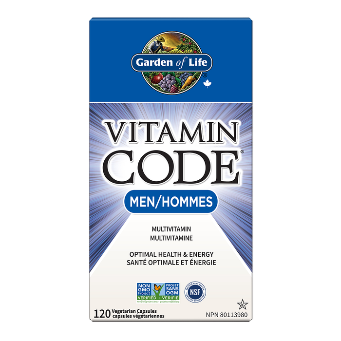 Garden of Life Vitamin Code Men 120 Veggie Caps