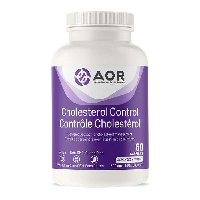 AOR Cholesterol Control 500mg 60 Capsules