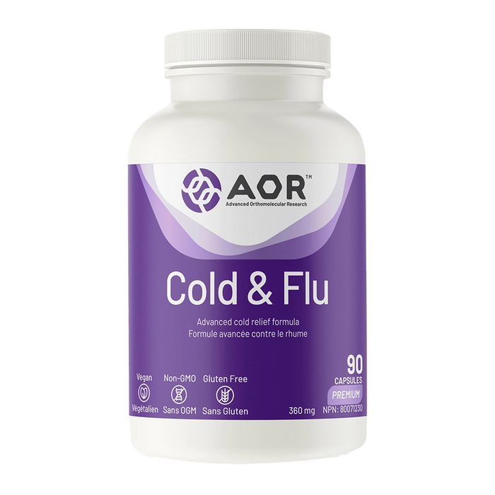 AOR Cold & Flu 90 Capsules