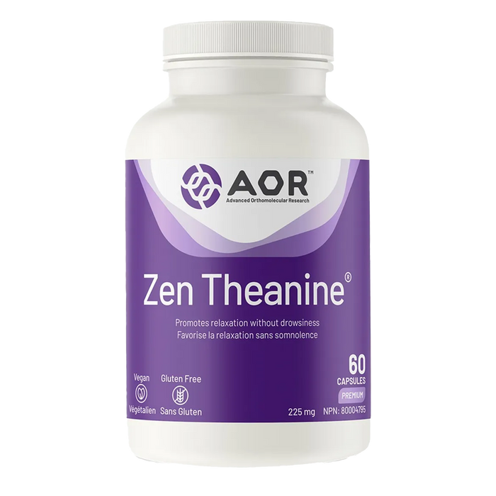 AOR Zen Theanine 225mg 60 Capsules