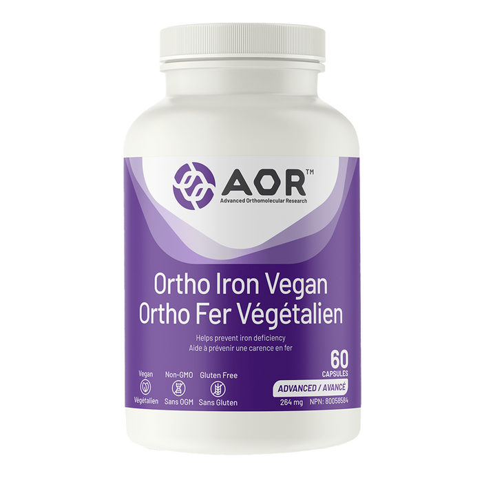 AOR Ortho Iron Vegan 264mg 60 Capsules