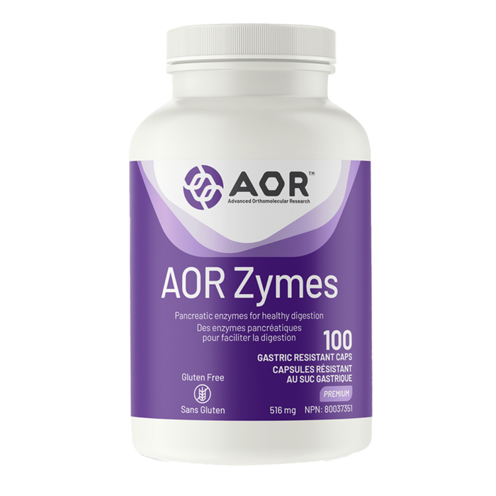 AOR Zymes 516mg 100 Capsules