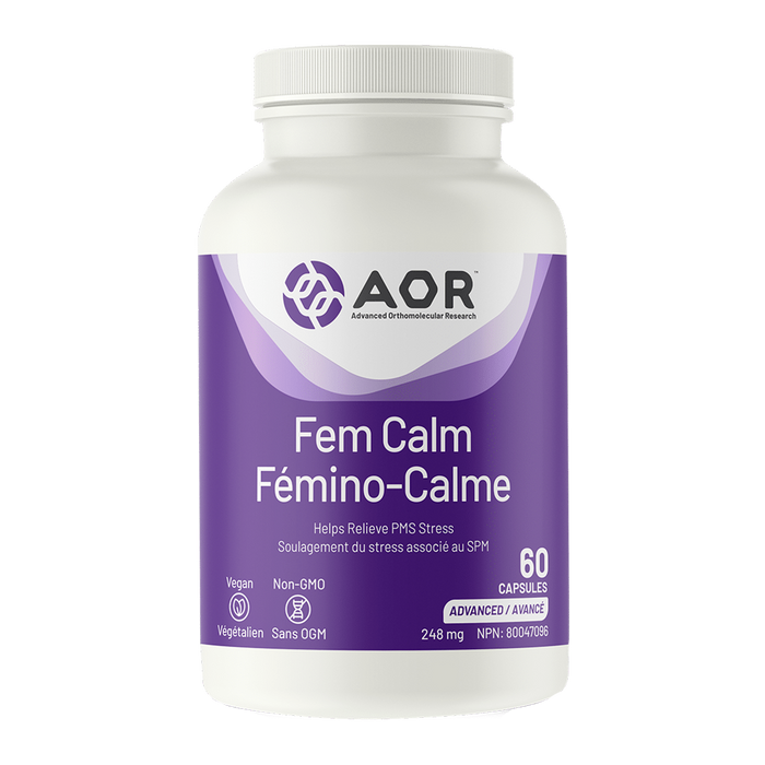 AOR Fem Calm 248mg 60 Capsules