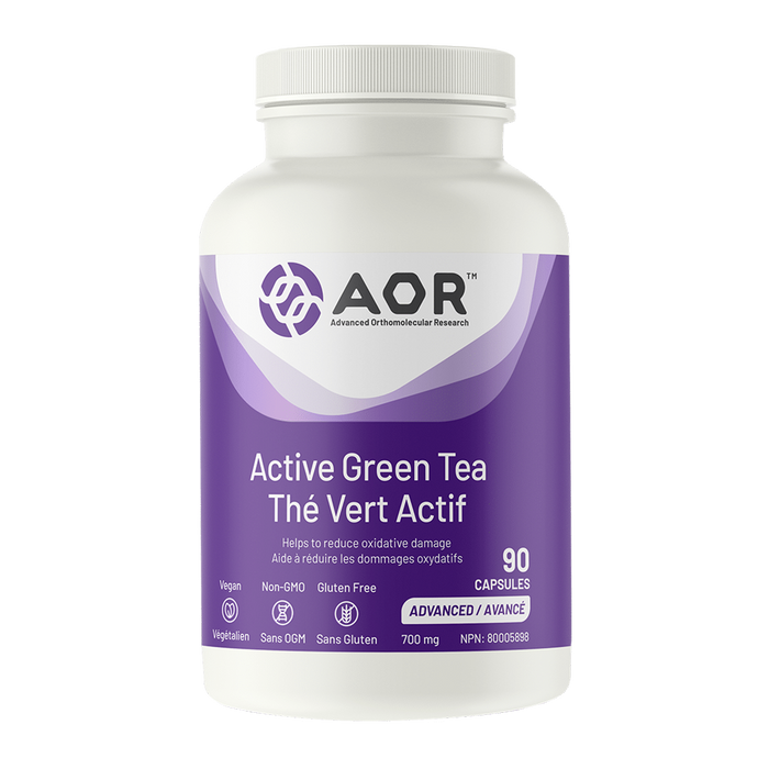 AOR Active Green Tea 700mg 90 Capsules