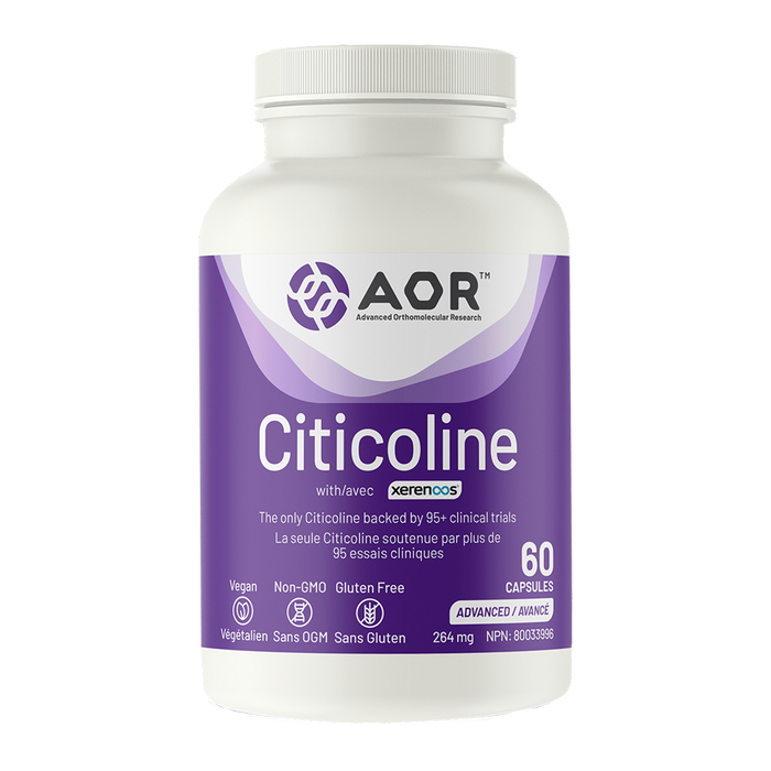 AOR Citicoline 264mg 60 Capsules