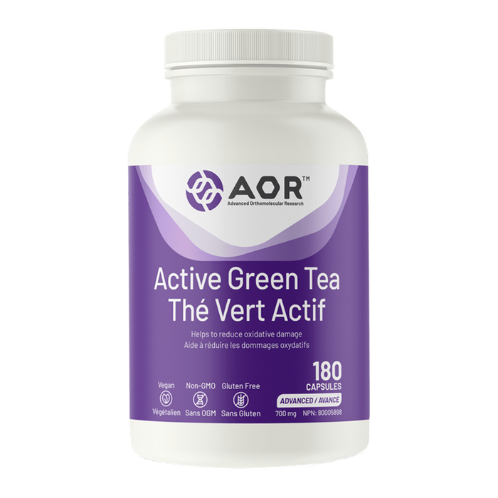 AOR Active Green Tea 700mg 180 Capsules