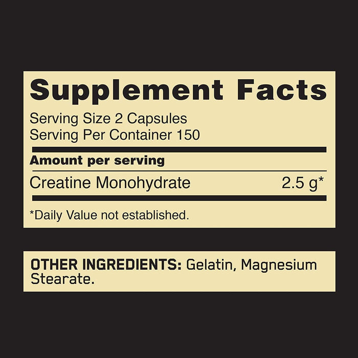 Optimum Nutrition Micronized Creatine Capsules