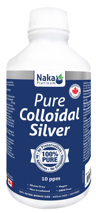 Naka Platinum Pure Colloidal Silver 600mL