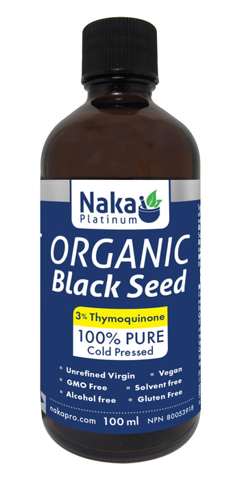 Naka Platinum Organic Black Seed Oil Liquid 100mL