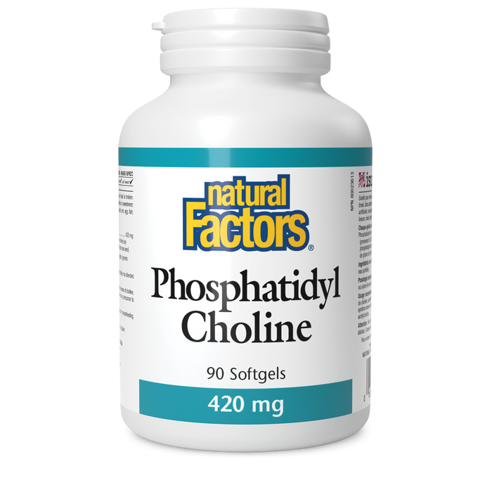 Natural Factors Phosphatidyl Choline 420 mg 90 Softgels