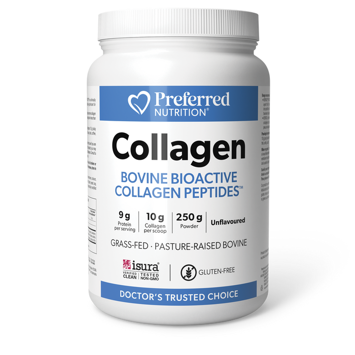 Preferred Nutrition Collagen Bovine Bioactive Collagen Peptides 10 g 250 g Powder Unflavoured