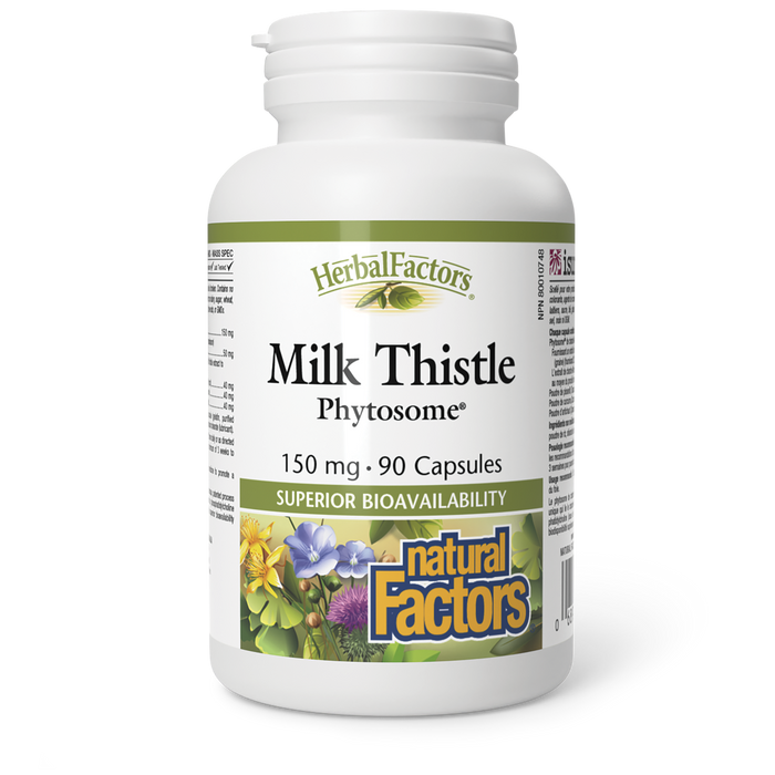 Natural Factors Milk Thistle Phytosome® 150 mg 90 Capsules