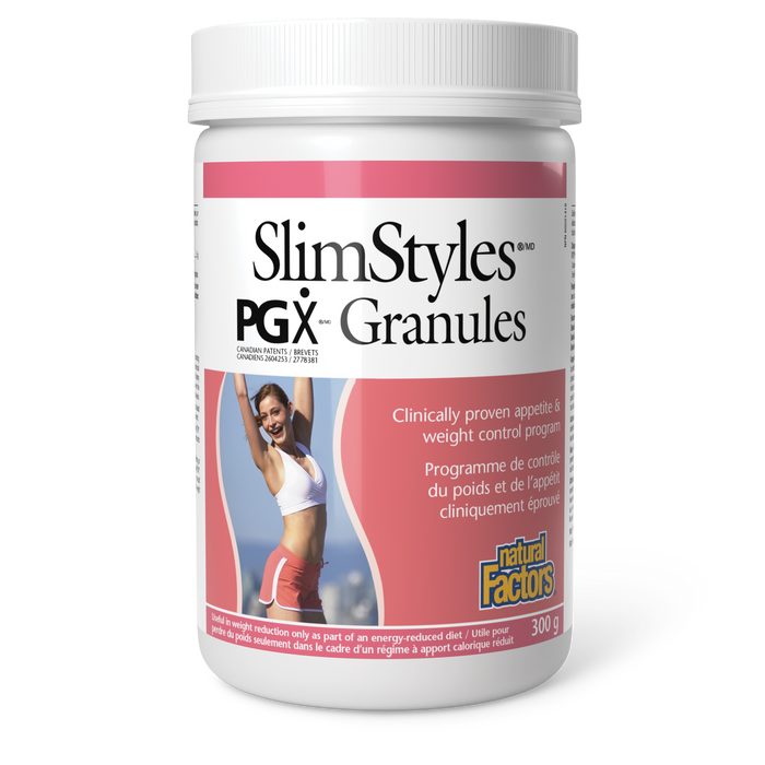 Natural Factors SlimStyles® PGX® Granules  300 g Granules