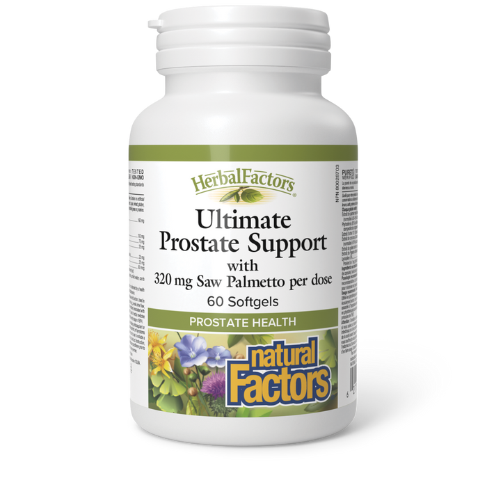 Natural Factors Ultimate Prostate Support  60 Softgels