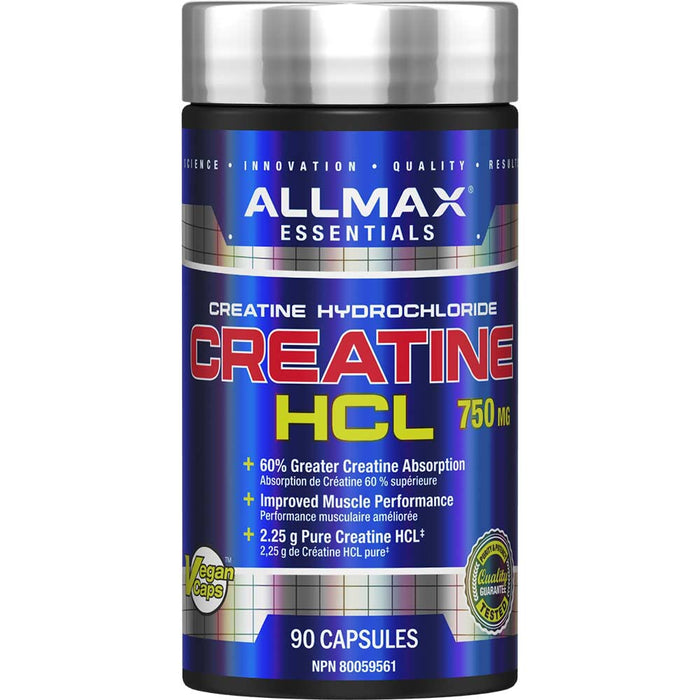 Allmax Creatine HCL 750mg 90ct