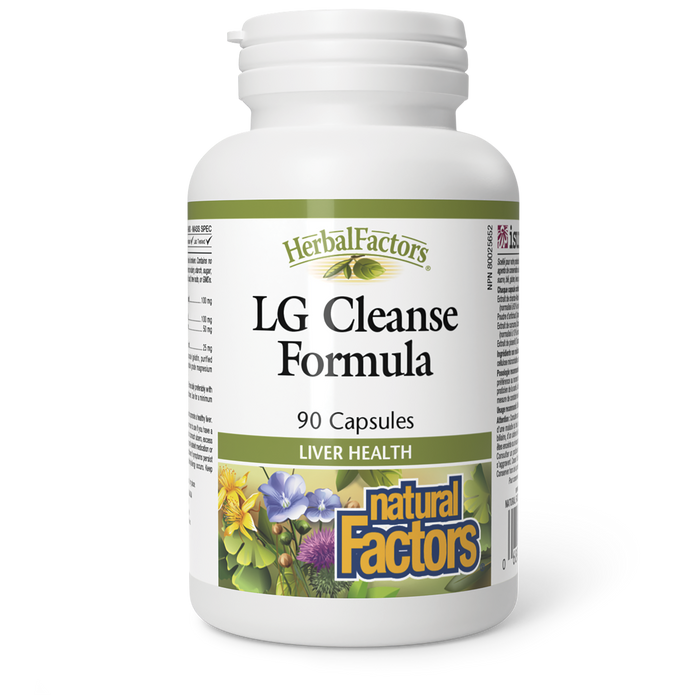 Natural Factors LG Cleanse Formula  90 Capsules