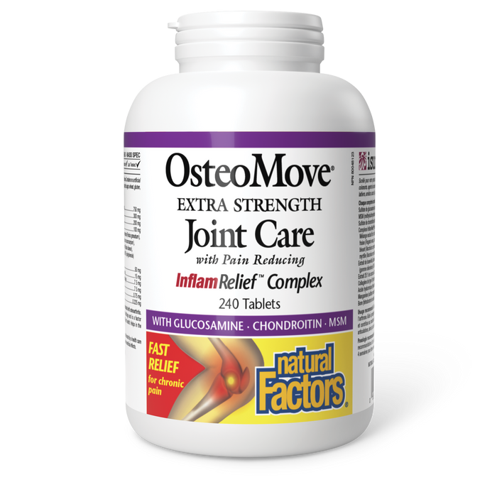 Natural Factors OsteoMove® Joint Care Extra Strength  240 Tablets