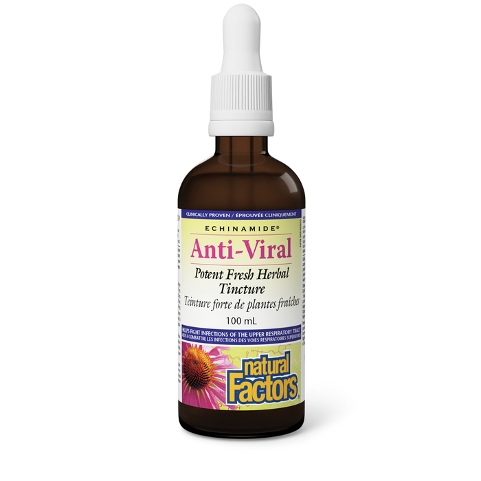 Natural Factors Anti-Viral Potent Fresh Herbal Tincture  100 mL Tincture