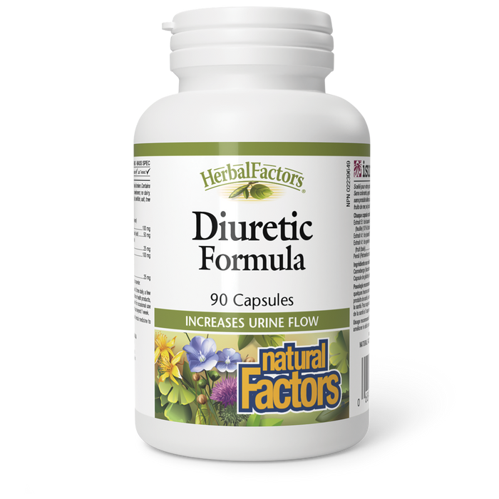 Natural Factors Diuretic Formula  90 Capsules