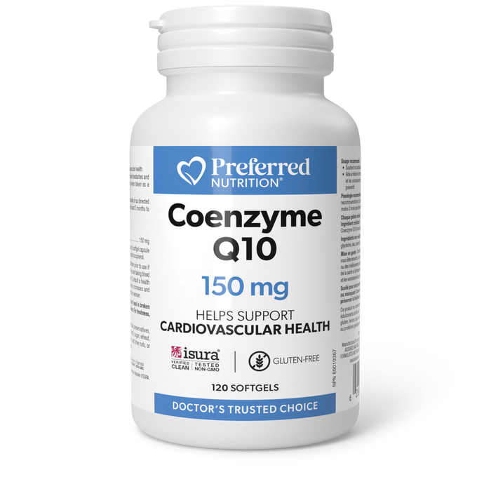 Preferred Nutrition Coenzyme Q10 150 mg 120 Softgels