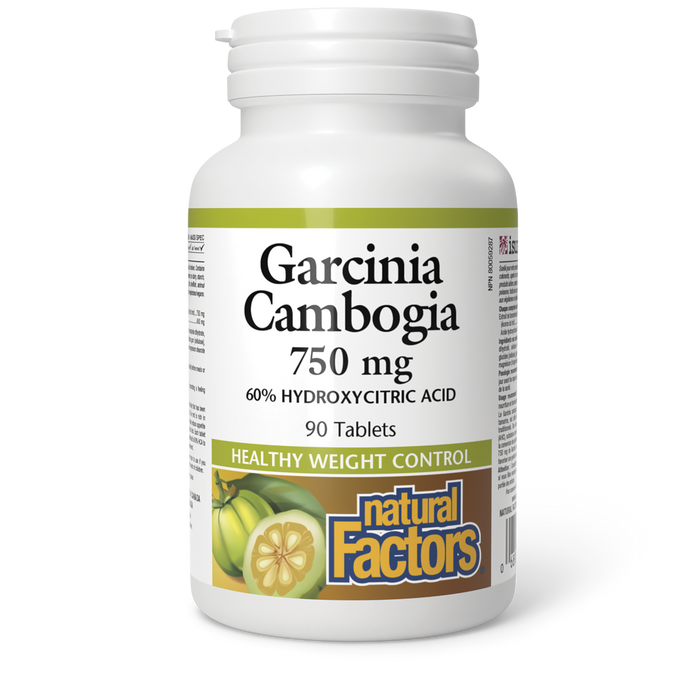 Natural Factors Garcinia Cambogia 750 mg 90 Tablets