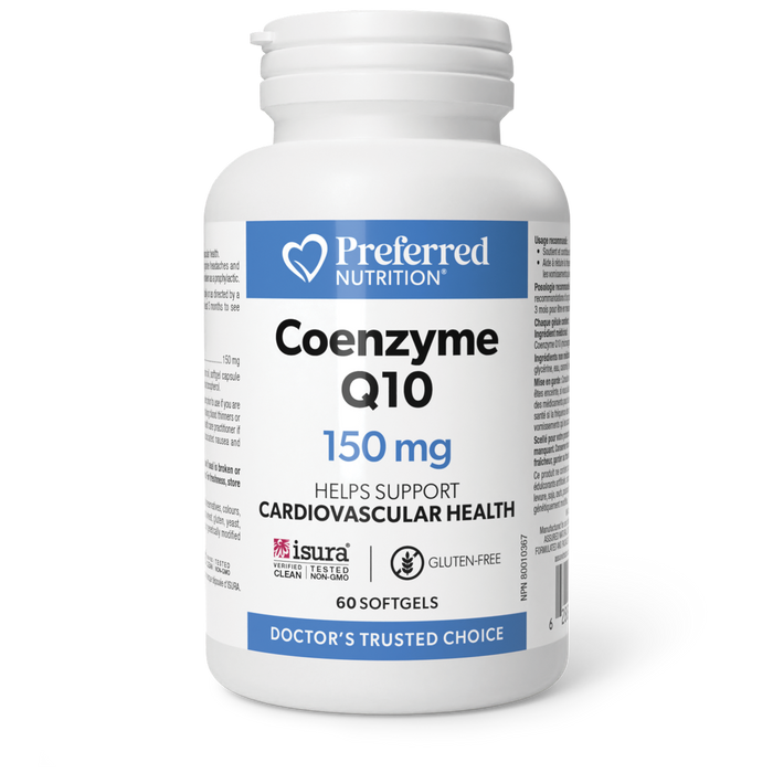 Preferred Nutrition Coenzyme Q10 150 mg 60 Softgels