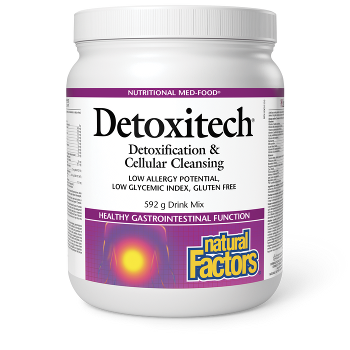 Natural Factors Detoxitech® Detoxification and Cellular Cleansing  592 g Powder