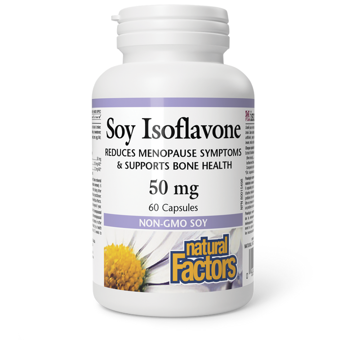 Natural Factors Soy Isoflavone 50 mg 60 Capsules