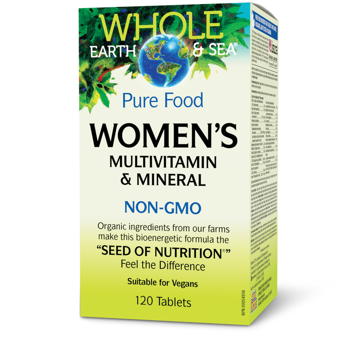 Whole Earth & Sea® Women's Multivitamin & Mineral  120 Tablets