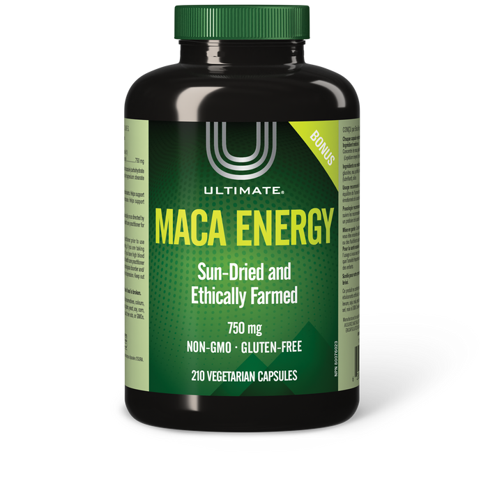 Ultimate Maca Energy 750 mg 210 Vegetarian Capsules