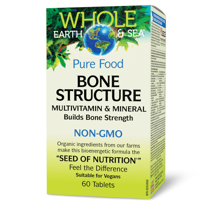 Whole Earth & Sea® Bone Structure Multivitamin & Mineral  60 Tablets