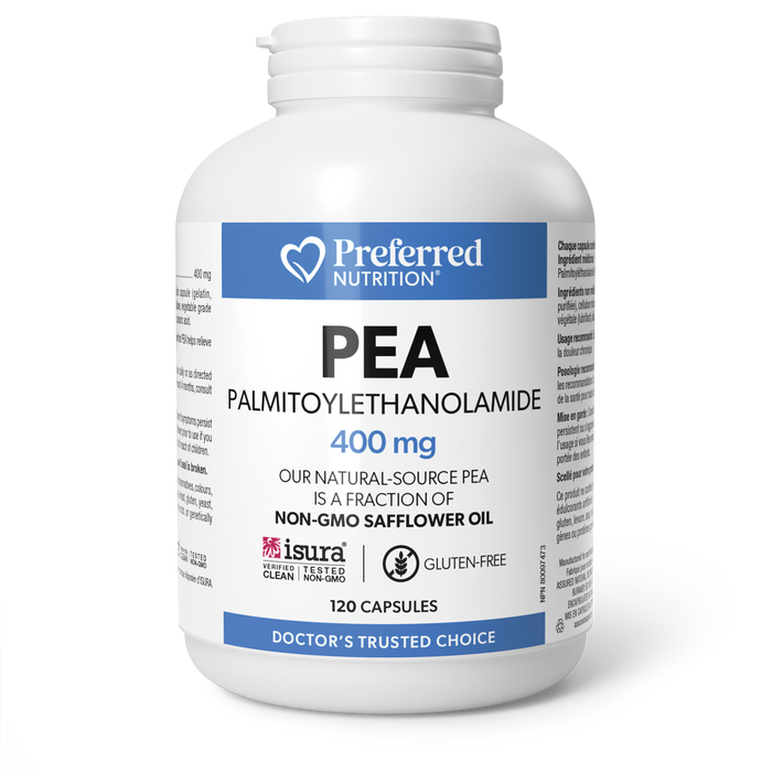 Preferred Nutrition PEA 400 mg 120 Capsules