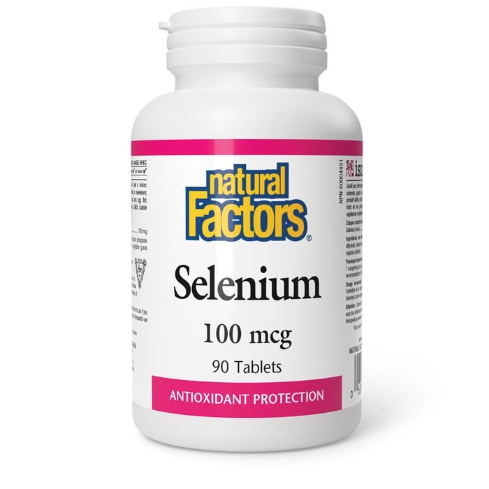 Natural Factors Selenium  100 mcg 90 Tablets