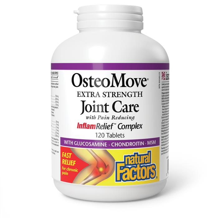 Natural Factors OsteoMove® Joint Care Extra Strength  120 Tablets